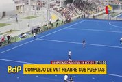 Complejo deportivo de VMT reabre sus puertas para Campeonato de hockey