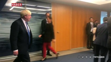 Cumhurbaşkanı Erdoğan İngiltere Başbakanı Johnson'la görüştü