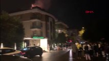 Yeşilköy'de lüks bir sitede yangın çıktı