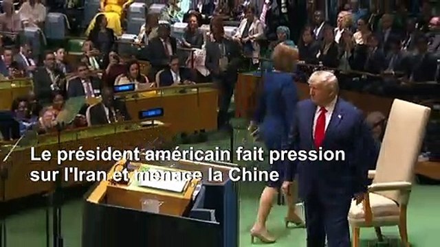 Trump à l’ONU: patriotisme, anti-socialisme, commerce avec la Chine et Venezuela