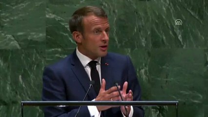 Macron'dan ABD ve İran'a 'görüşme zamanı geldi' mesajı - NEW YORK