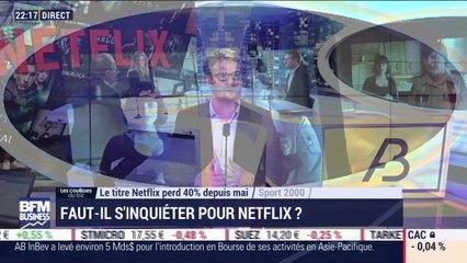 Les coulisses du biz: Le titre Netflix perd 40% depuis mai, faut-il s’inquiéter ? - 16/09