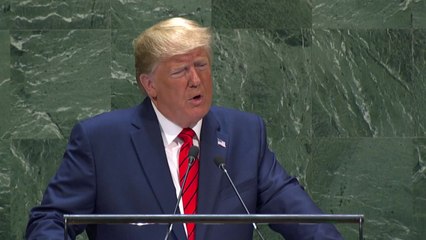 트럼프, 유엔서 中 성토..."美기업 85억 달러 특허 훔쳤다" / YTN