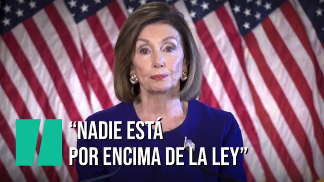 Así ha anunciado Nancy Pelosi la investigación de 'impeachment' de Trump