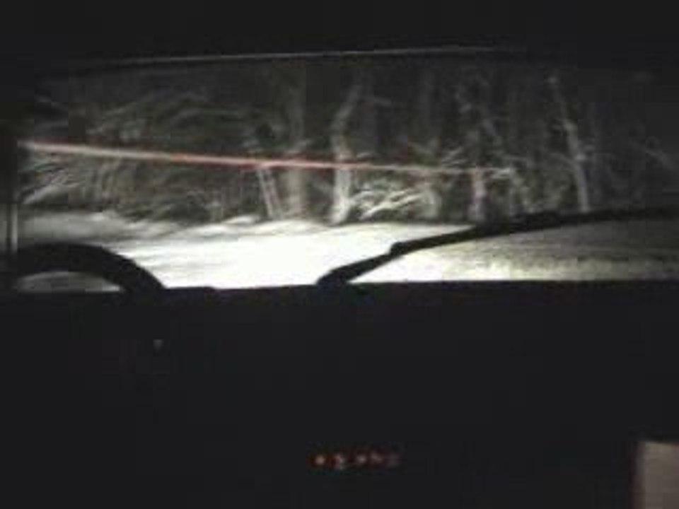 rallye Neige Hautes Alpes 2008 ES 2 Brunier-Groulier