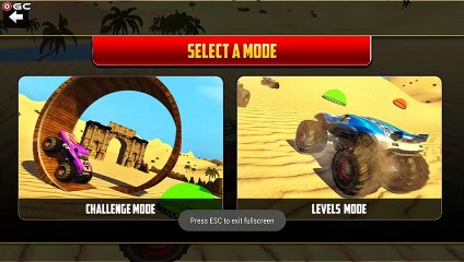 Off Road Monster Truck Derby 2 Desert - End - 4x4 Monster Truck Games - Android Gameplay Video #3