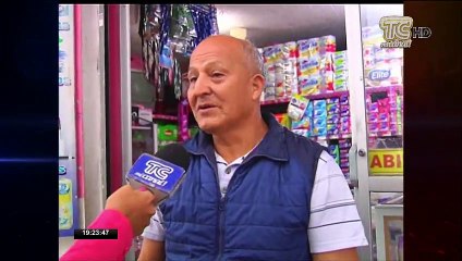 Torrencial aguacero en Quito