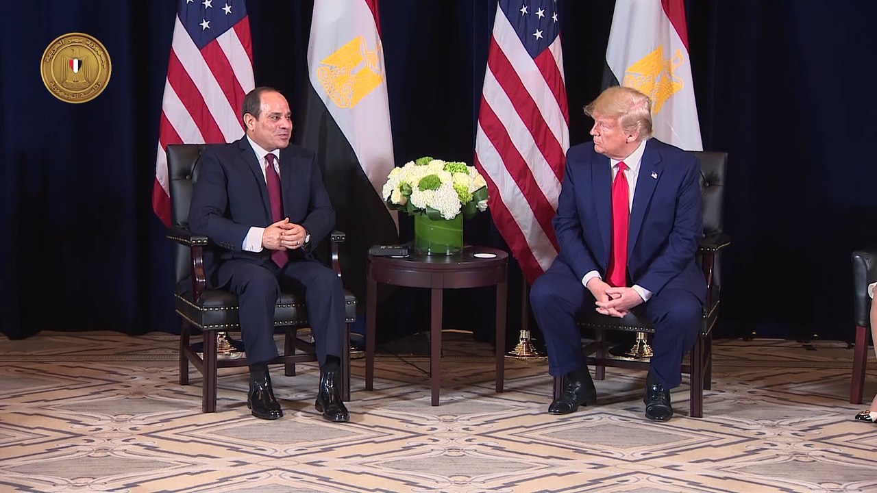 قمة "السيسى – ترامب" تؤكد دور مصر فى صون السلم والأمن لجميع شعوب المنطقة.. الرئيس الأمريكى يشيد بالإنجازات المحققة خلال الرئاسة المصرية للاتحاد الأفريقي.. والسيسى: موقف مصر ثابت تجاه القضية الفلسطينية