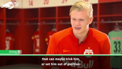 You can't train for a battle with van Dijk - Haaland