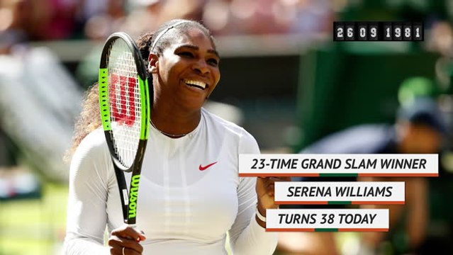 Serena Williams turns 38