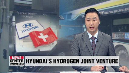 Video herunterladen: Hyundai Motor Company sets up JV with Swiss hydrogen company H2E