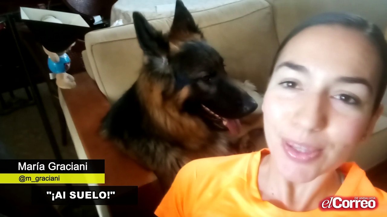 María Graciani nos explica su teoría  "¡Al SUELO!"