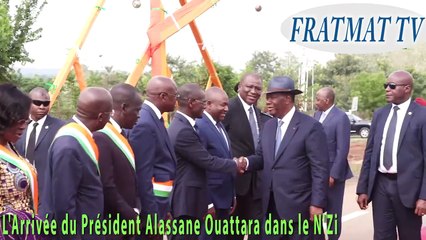 Visite du PR dans le n'Zi