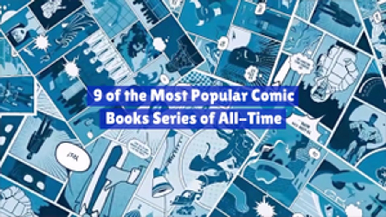 The Worlds Most Popular Comic Books