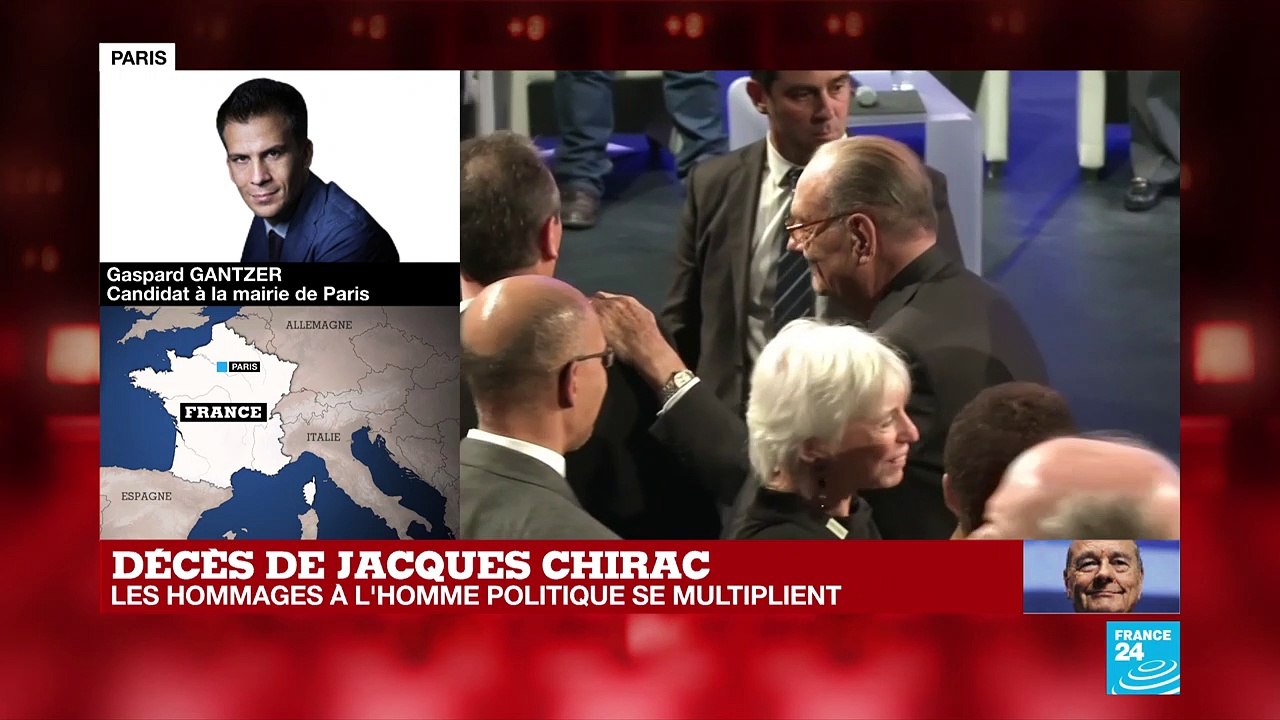 Décès de Jacques Chirac : "Il a toujours défendu Paris [...] C'est un modèle pour nous tous"