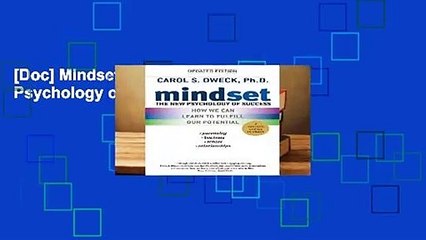 [Doc] Mindset: The New Psychology of Success