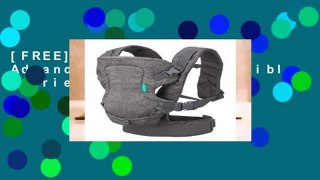 [FREE] Infantino Flip Advanced 4-in-1 Convertible Carrier, Light Grey