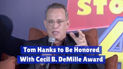 Tom Hanks Will Get A Prestigious Golden Globes Award