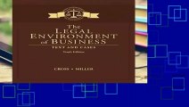 [READ] The Legal Environment of Business: Text and Cases