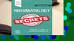 Full E-book  Rheumatology Secrets Complete