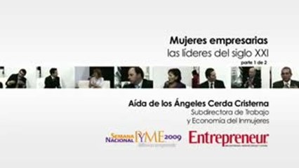 Mujeres empresarias. Semana PYME 2009 (Parte 1)