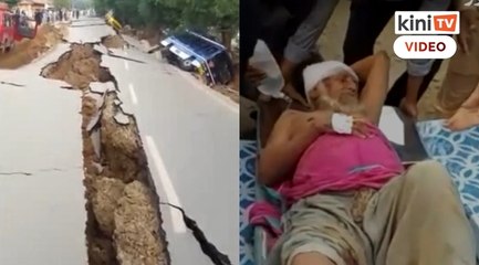 Rangkuman video gempa bumi di Pakistan