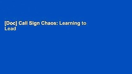 [Doc] Call Sign Chaos: Learning to Lead