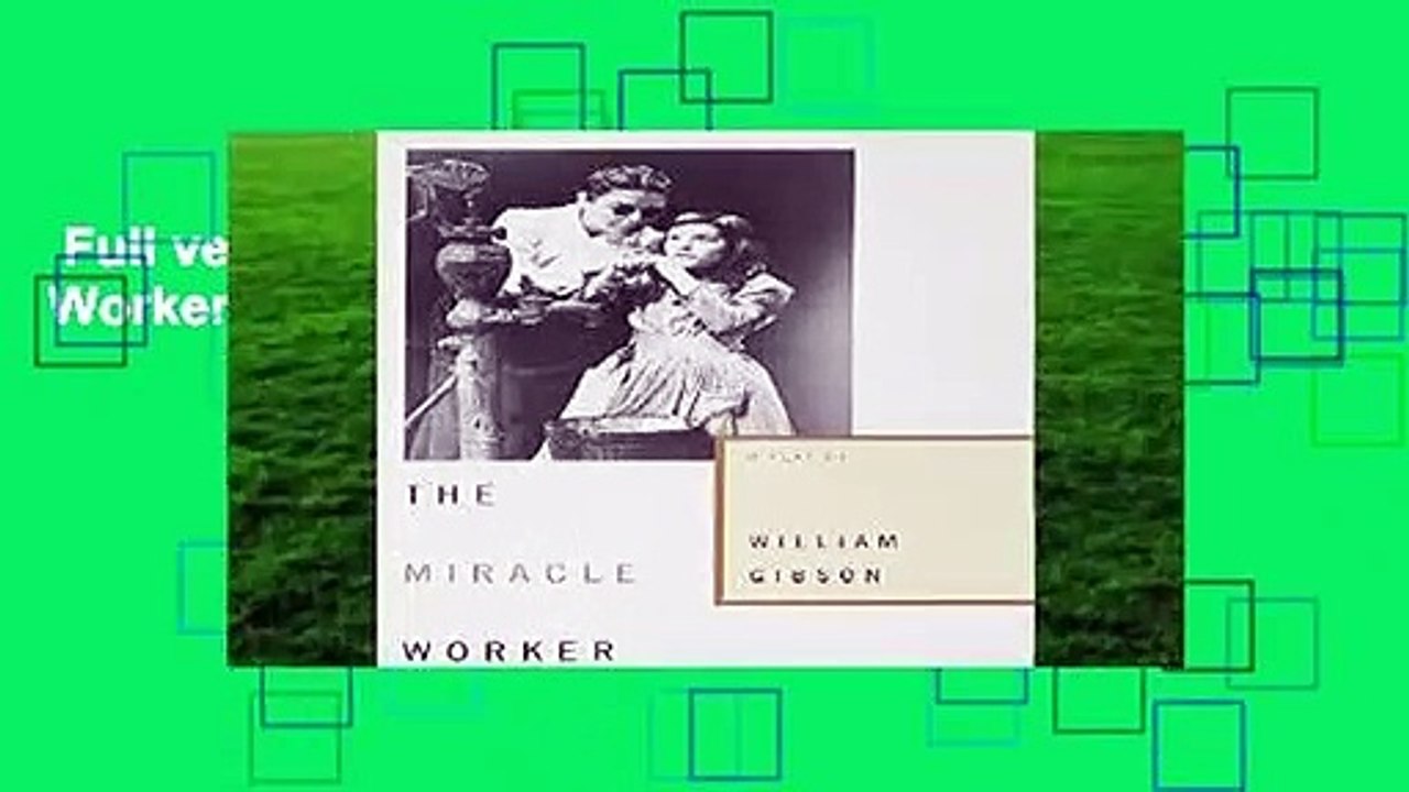 Full version  The Miracle Worker  For Free