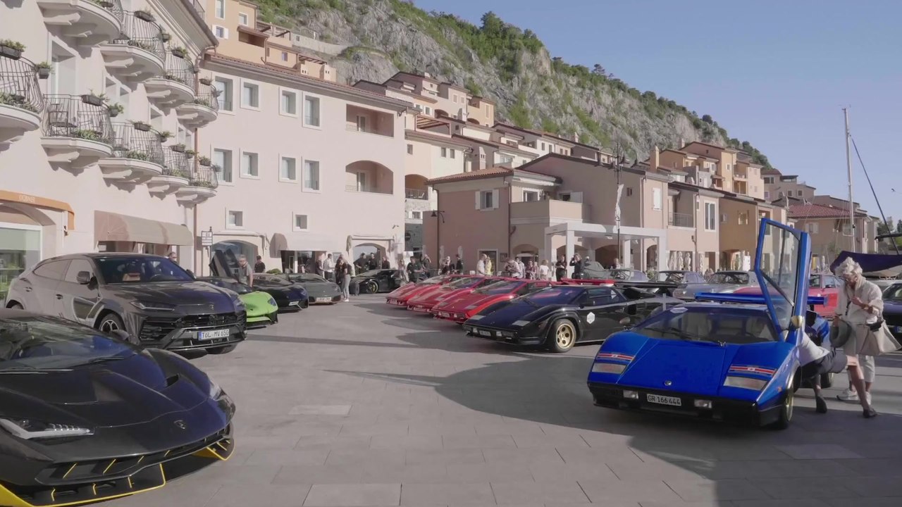 Zweite Edition des Concours d’Élégance „Lamborghini & Design“- Lamborghini 350 GT von 1964 mit der Fahrgestellnummer 102 gewinnt „Best in Show“