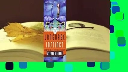 Full version  The Language Instinct: How the Mind Creates Language  Review