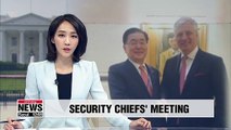 Top national security aides of S. Korea, U.S. agree to follow-up steps following Moon-Trump summit