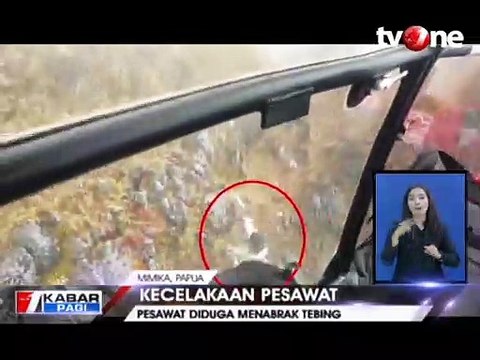 Detik-detik Tim SAR Temukan Puing-puing Pesawat Twin Otter