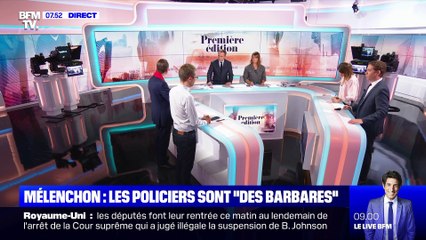 Download Video: L'édito de Christophe Barbier: Mélenchon, les policiers sont 