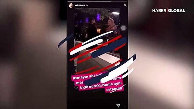 Selin Ciğerci sevgilisine mesaj atan kadının üzerine yürüyerek sosyal medyada ifşa etti