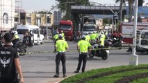 Terör saldırısı - Polis aracı olay yerinden kaldırıldı - ADANA
