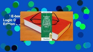 Full E-book  The Powerscore LSAT Logic Games Bible: 2019 Edition Complete