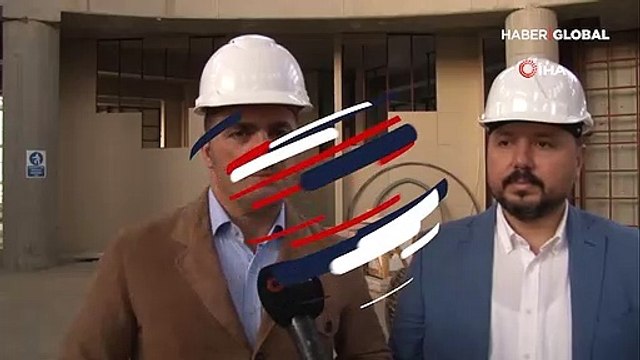 Taksim Camii'nin içi ilk kez görüntülendi