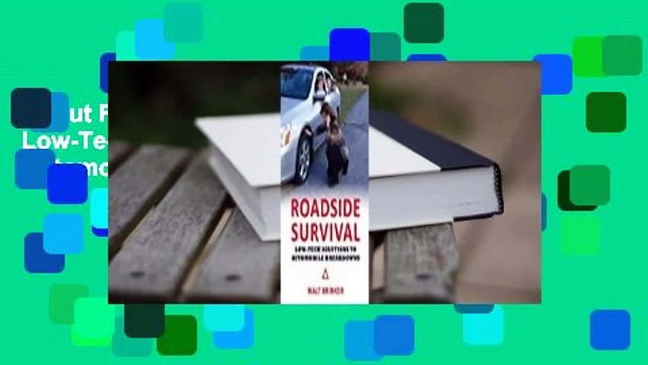 About For Books  Roadside Survival: Low-Tech Solutions to Automobile Breakdowns Complete