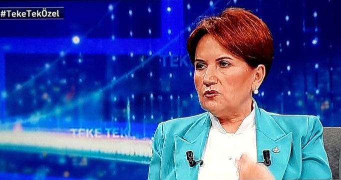 Akşener'e canlı yayında soruldu: 2023 Cumhurbaşkanlığı seçiminde Erdoğan'ı destekler misiniz?