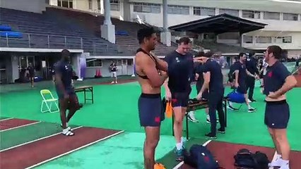 Rugby - Coupe du monde : nouvelle grosse séance de travail pour le XV de France