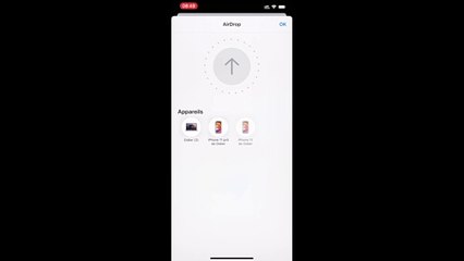 iOS 13.1 AirDrop Radar