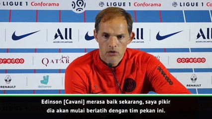 Cavani akan berlatih minggu ini - Tuchel