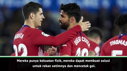 Simeone berharap duet Costa dan Morata akan bersinar