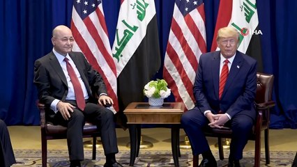 - Irak Cumhurbaşkanı Salih, Trump’la Görüştü