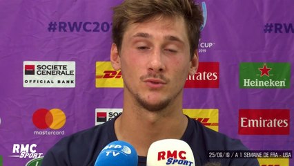 Mondial rugby : Serin ravi de la "très bonne ambiance" qui règne chez les Bleus