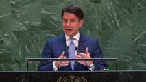 New York - L'intervento del Presidente Conte all'Assemblea Generale delle Nazioni Unite (25.09.19)