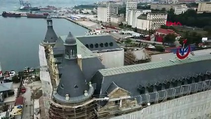 Haydarpaşa Garı’nın simgesi olan saat yerine monte edildi