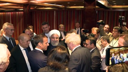 لقاء بين جونسون وروحاني في نيويورك