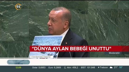 Cumhurbaşkanı Erdoğan BM kürsüsünde konuştu