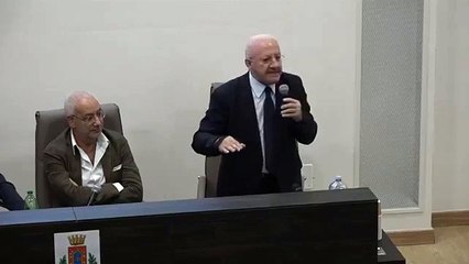 Masterplan del Litorale Domitio Flegreo, De Luca: "4 miliardi dai privati" (24.09.19)